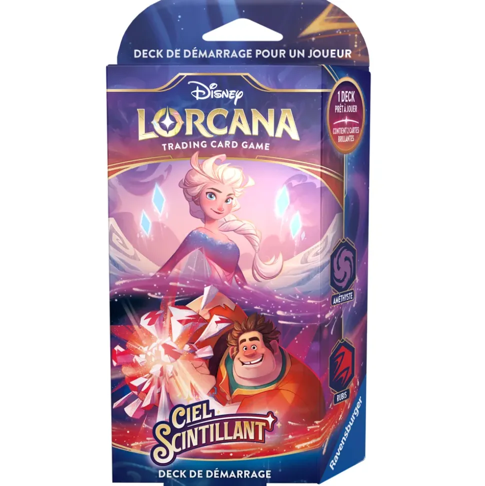 Ravensburger Deck de démarrage, série nº 5, jeu de cartes à collectionner Disney Lorcana