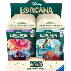 Ravensburger Deck de démarrage B, Rubis et Saphir, série nº 7, jeu de cartes à collectionner Disney Lorcana
