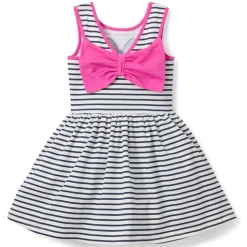 Robe à rayures Minnie pour enfants