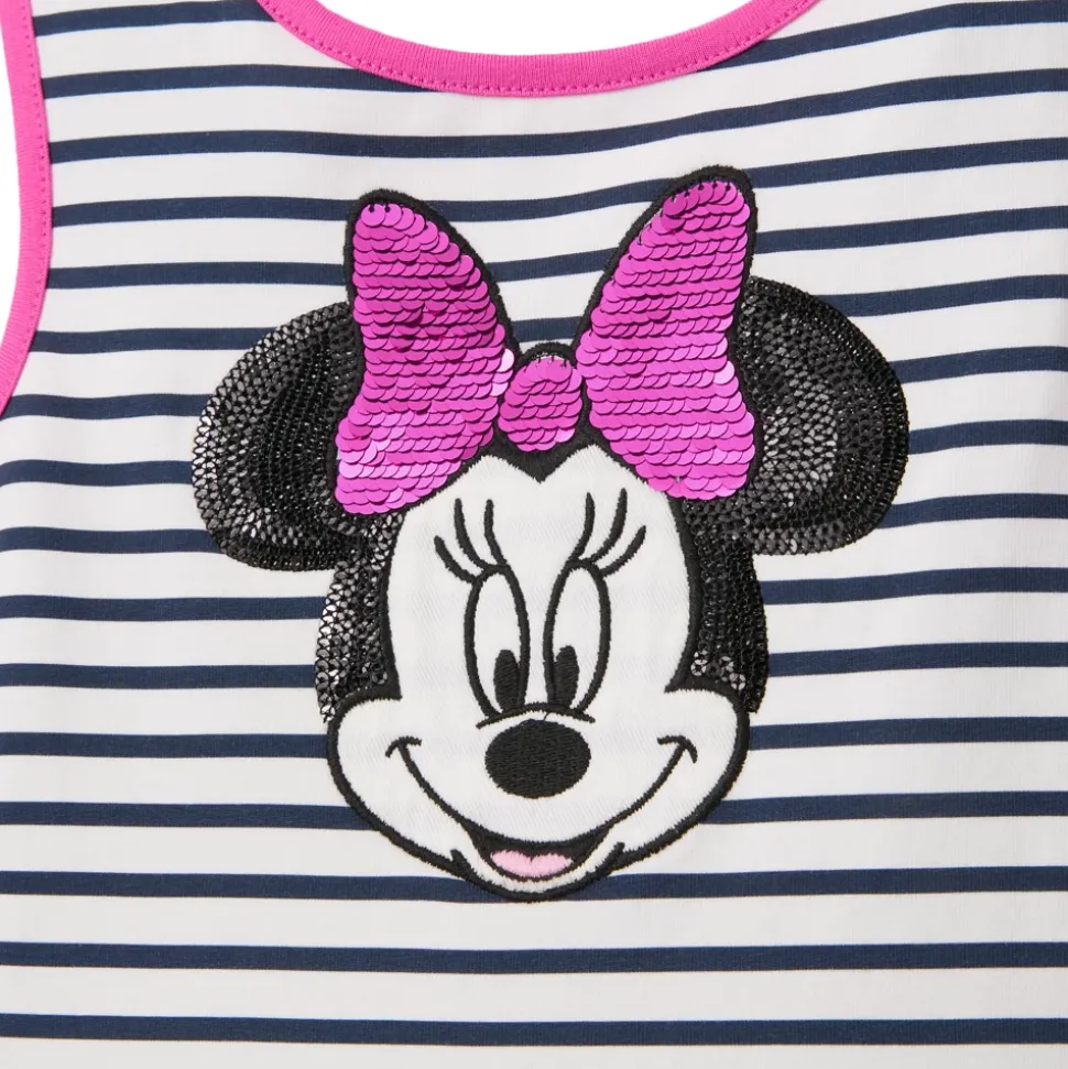 Robe à rayures Minnie pour enfants