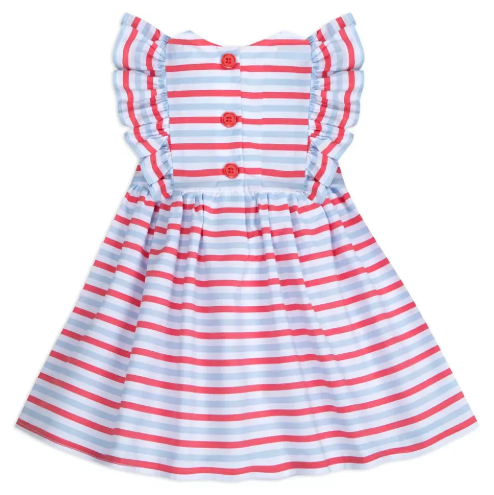 Robe à rayures Minnie pour bébé