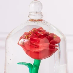 Rose enchantée sous cloche, La Belle et la Bête