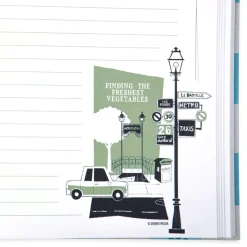 Réplique de cahier A4 Ratatouille