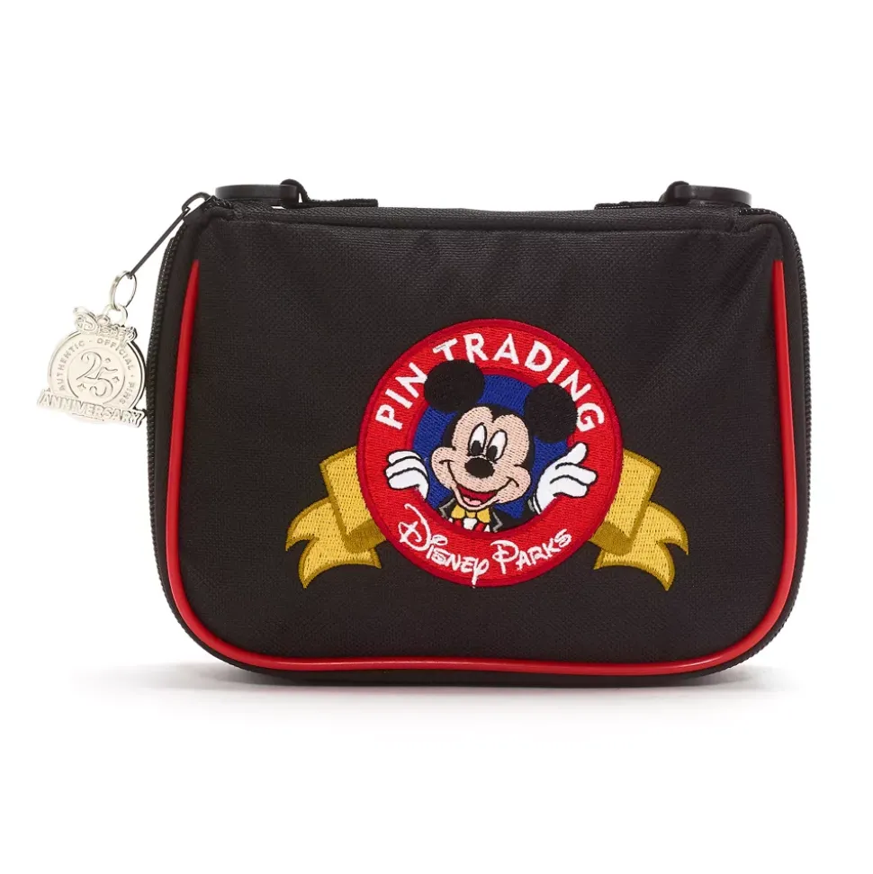 Sac Mickey pour pin's, 25e anniversaire des échanges de pin's Disney