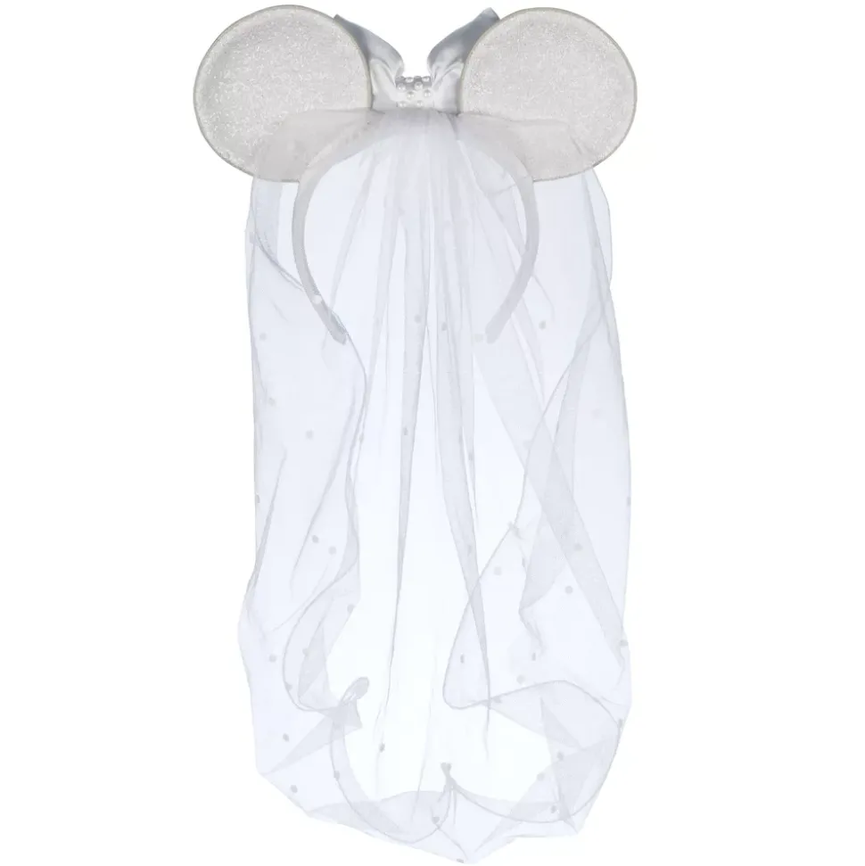 Serre-tête à oreilles de Minnie pour mariée