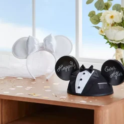Serre-tête à oreilles de Minnie pour mariée