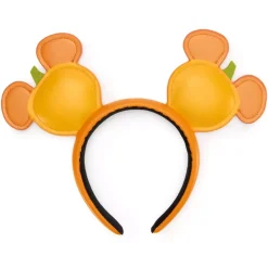 Serre-tête à oreilles Mickey citrouille Halloween pour adultes