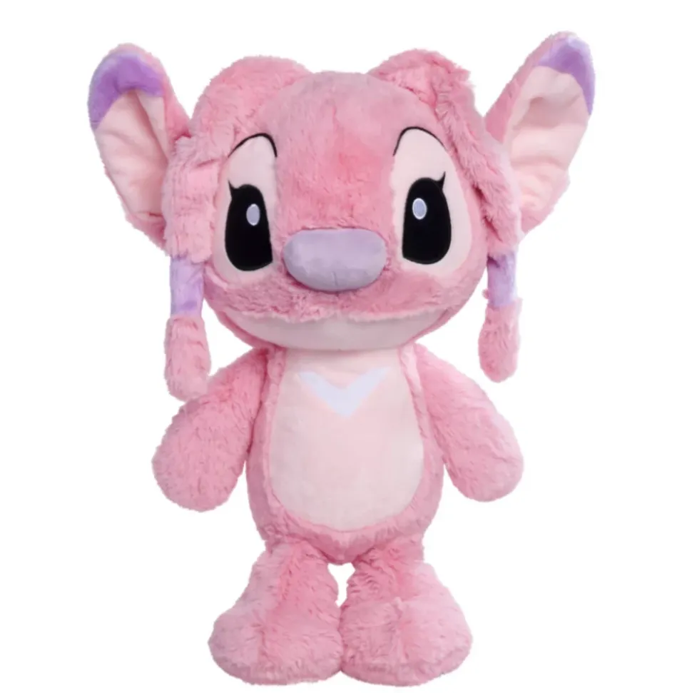 Simba Smoby Peluche Angel Flopsie de taille moyenne, Lilo & Stitch, 25 cm