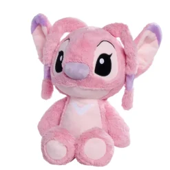 Simba Smoby Peluche Angel Flopsie de taille moyenne, Lilo & Stitch, 25 cm