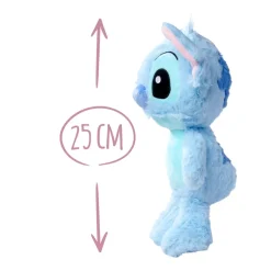 Simba Smoby Peluche Stitch Flopsie de taille moyenne, Lilo & Stitch, 25 cm