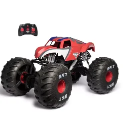 Spinmaster Monster Jam Monster Truck télécommandé Marvel Spider-Man géant, tout-terrain, plus de 60 cm de long, échelle 1:6