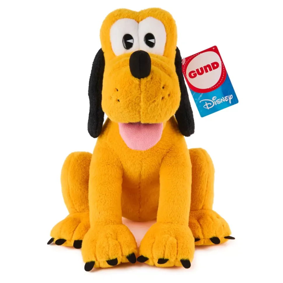 Spinmaster Peluche Pluto classique Disney GUND, 35,5 cm