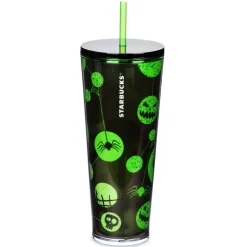 Starbucks Gobelet L'Étrange Noël de Monsieur Jack avec paille