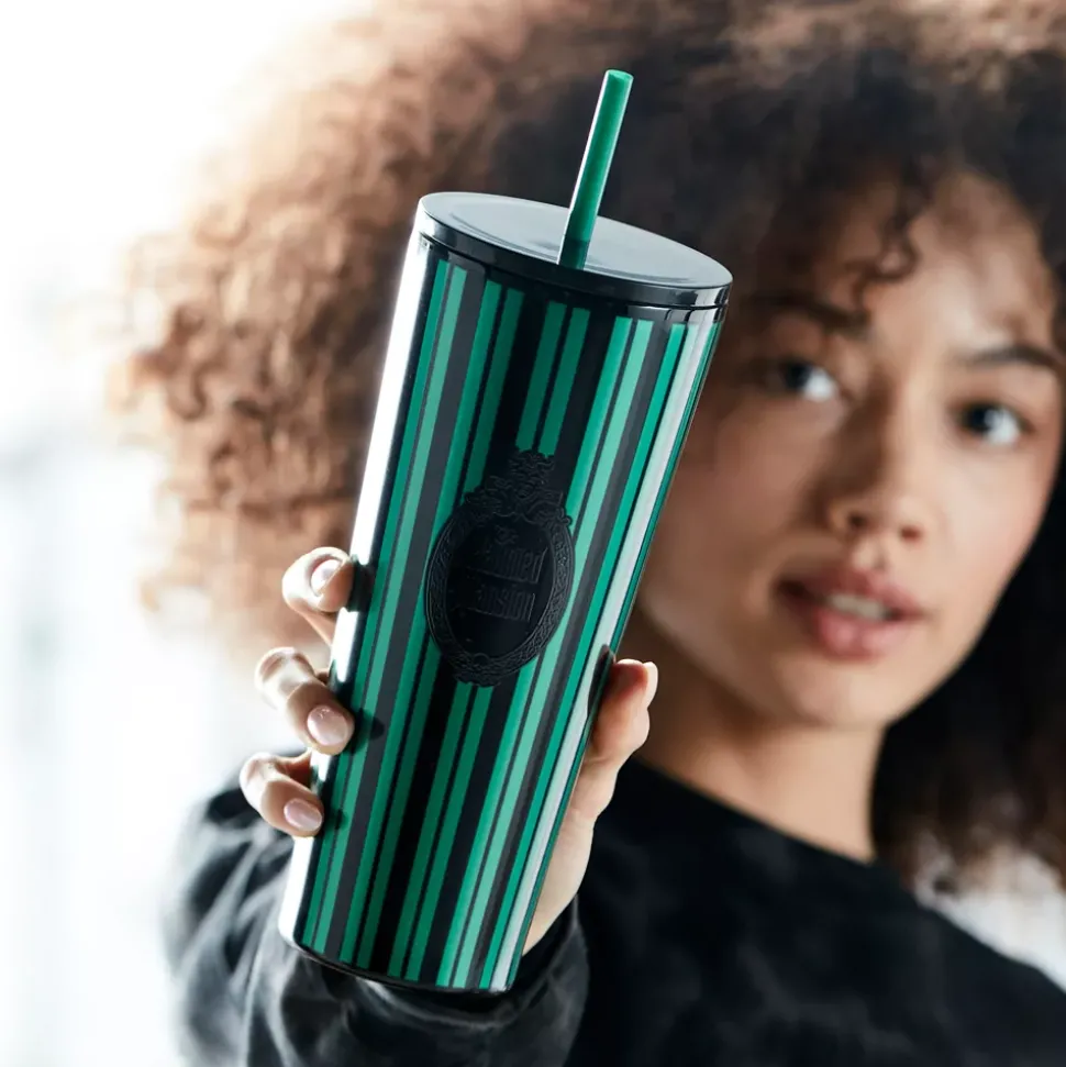 Starbucks Gobelet The Haunted Mansion en acier inoxydable avec paille