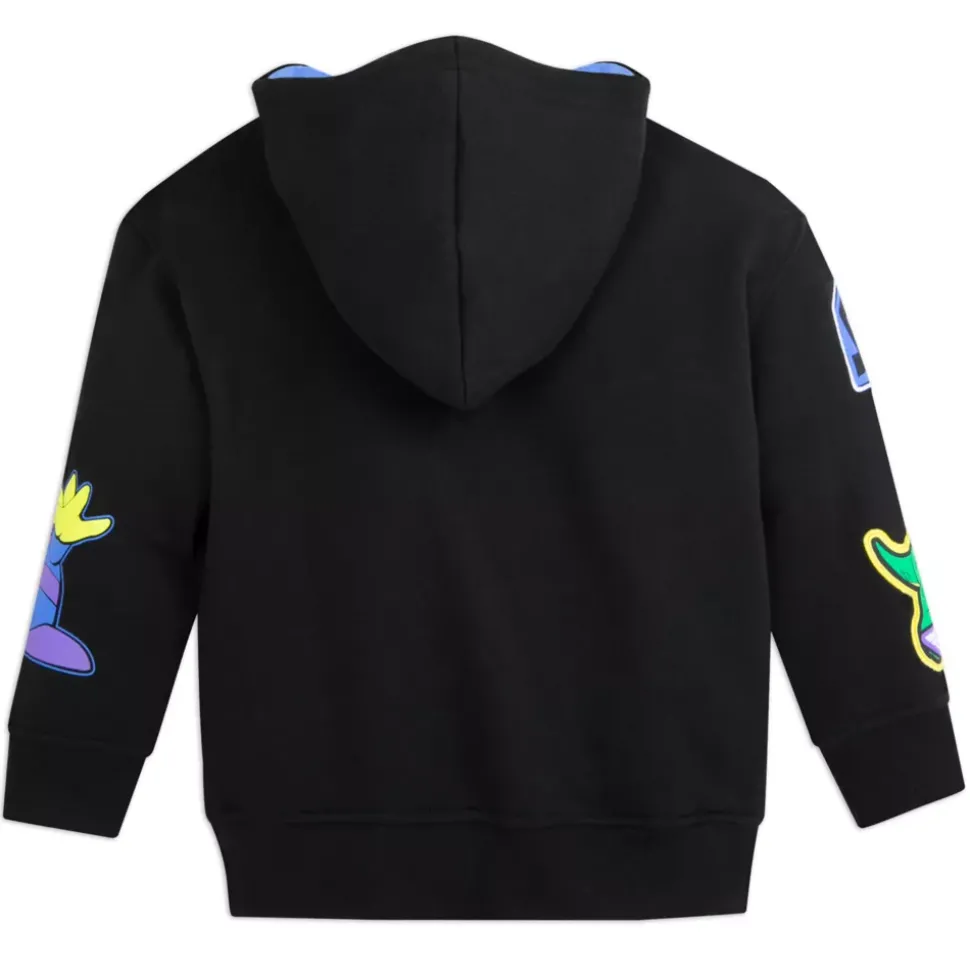 Sweatshirt Buzz l'Éclair et Woody zippé à capuche pour enfants, Toy Story