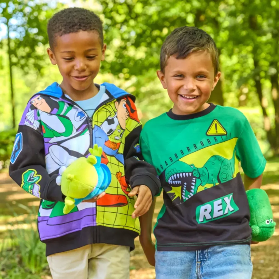Sweatshirt Buzz l'Éclair et Woody zippé à capuche pour enfants, Toy Story
