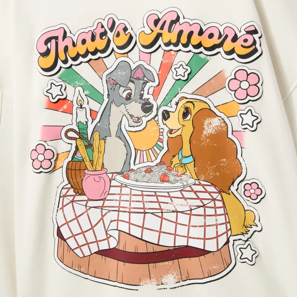 Sweat-shirt La Belle et le Clochard pour femmes