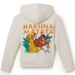 Sweatshirt Le Roi Lion zippé à capuche pour enfants