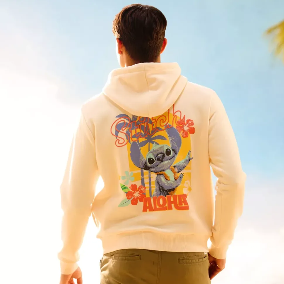 Sweat-shirt Stitch à capuche pour adultes, Lilo & Stitch (2025)