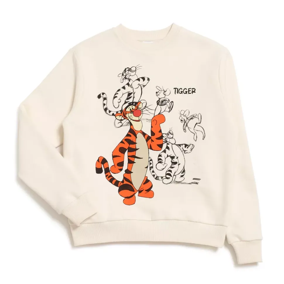 Sweatshirt Tigrou et Petit Gourou pour adultes, Winnie l'Ourson