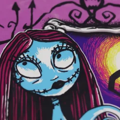 T-shirt Jack Skellington et Sally pour femmes, L'Étrange Noël de monsieur Jack de Tim Burton