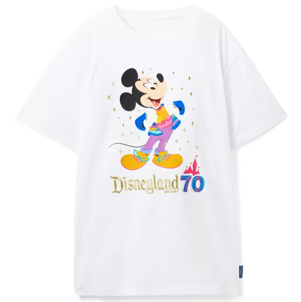 T-shirt Mickey 70e anniversaire de Disneyland Resort pour adultes