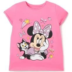 T-shirt Minnie et Figaro pour enfants