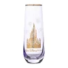 Verre à vin Château de Cendrillon sans pied, Walt Disney World
