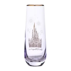 Verre à vin Château de Cendrillon sans pied, Walt Disney World